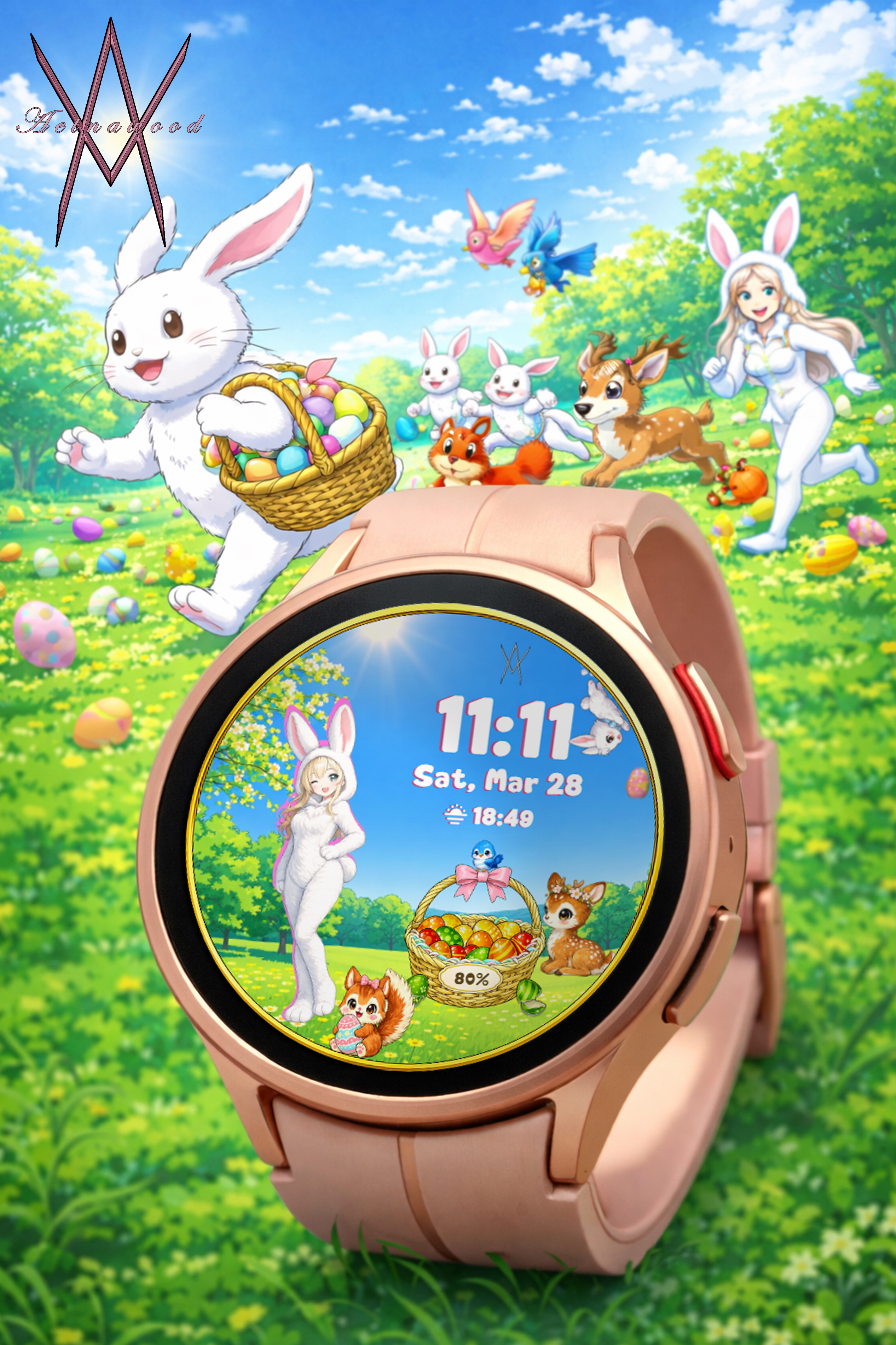Easter - Anime Bunny